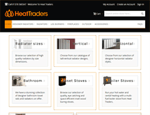 Tablet Screenshot of heattraders.com